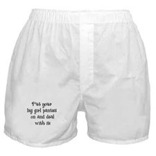 Big Girl Panties Boxer Shorts for