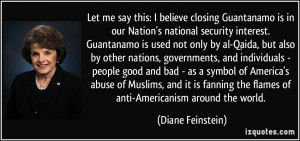Guantanamo is in our Nation's national security interest. Guantanamo ...