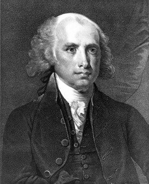 James Madison, 1751-1836, the fourth president of the United States ...