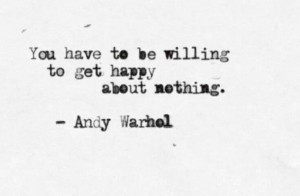 Andy Warhol quote