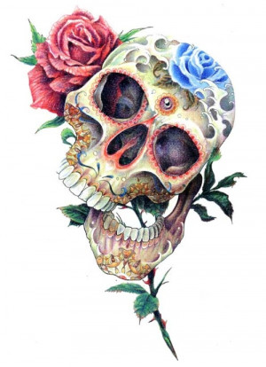 skulls and roses black and white human skull black and white skull and ...