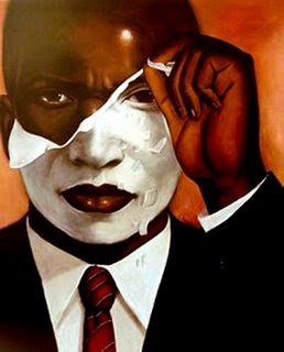 we wear the mask that grins and lies it hides our cheeks and shades ...