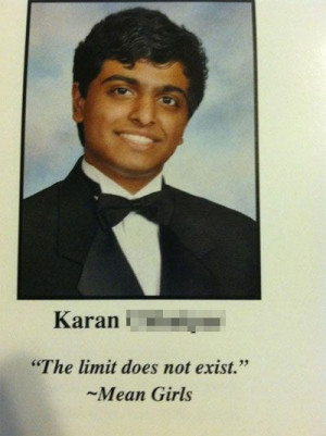 Mean Girls // funny yearbook quote