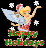Happy Holidays Tinkerbell Graphics | Happy Holidays Tinkerbell ...