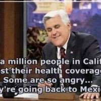 Leno Makes Hysterical One Liner About ObamaCare, Mexico