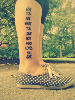 ... this image include: save rock and roll, love, Lyrics, quote and tattoo