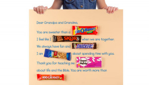 grand candy gram by lydia e harris gather poster board pencil candy ...