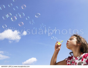 Back Bubbles Pictures Blowing