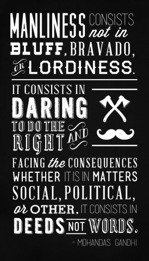 Gandhi Quote_Vintage_Gray