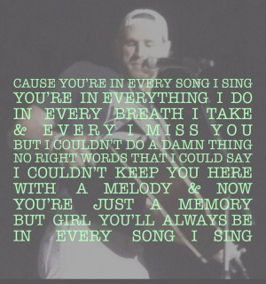 Chase rice- every song I sing