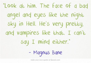 The infernal devices | quotes | Magnus Bane Book Stuff, Shadowhunter ...