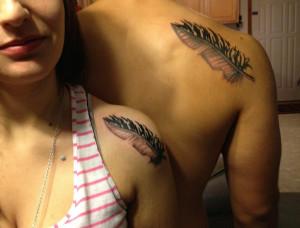 Matching Tattoos For Brother and Sister