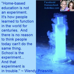 Wendy Priesnitz encouraging homeschooling. Ideas and encouragement ...