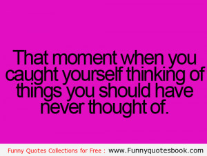 Funny Thinking About You Quotes