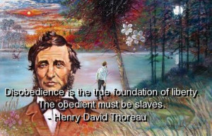disobedience is the true foundation of liberty the obedient must be ...