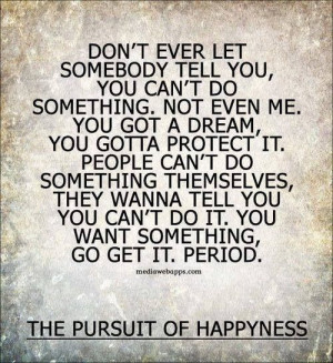 Love in the pursuit of happyness