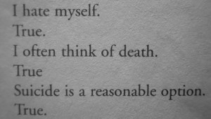 tumblr depressed sad suicidal suicide lonely quotes pain true alone ...