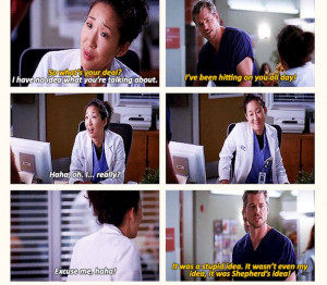 ... To In Life 10.She's not even fazed when McSteamy tries to hit on her