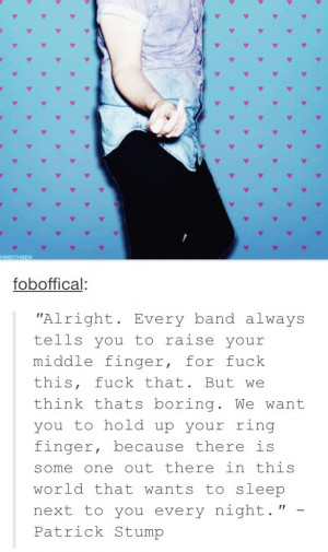 Patrick Stump Quotes