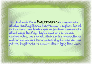 Sagittarius in Love and Relationships