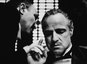 Marlon Brando in Godfather movie wallpaper