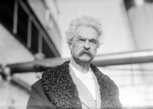 This Sunday’s service: “Mark Twain: Then and Now”