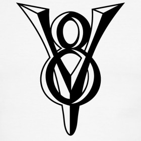 Design Classic Ford V8 emblem