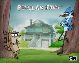 Regular Show Mordecai and Rigby