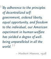 Herbert Hoover Great Depression Quotes