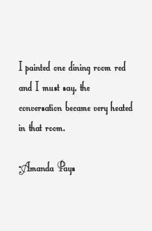Amanda Pays Quotes & Sayings