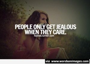 Girls jealous quote quotes