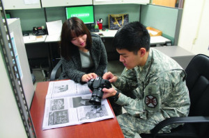 Army Garrison Daegu, South Korean, Public Affairs intern Jeong ...