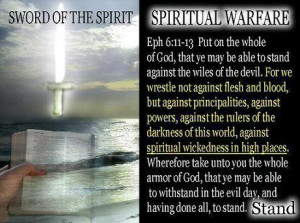 praying spiritual warfare