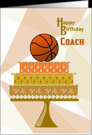 basketball birthday cards