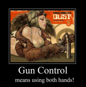 GunControl Motivational Poster by Kesdiodrick