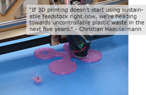 An Innovation Process: Sustainable 3D Printing World Tour