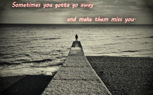 go away wallpaper with quotes