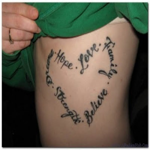 Tattoo Quotes For LA Girls On Ribs-5