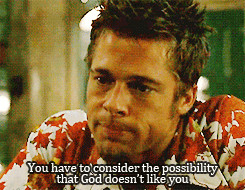 Brad Pitt Tyler Durden Powerful...