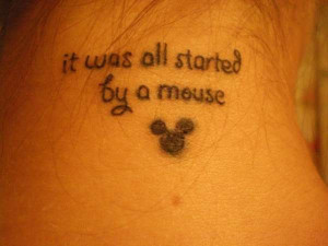 disney! tattoo