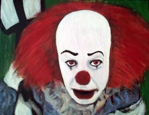 Pennywise the Clown by mixtapegoddess