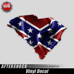 Confederate Flag Decal Rebel South Redneck Sticker
