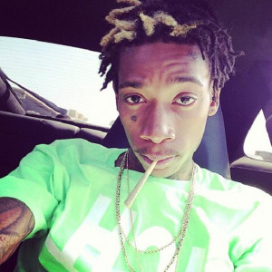 Wiz Khalifa really has his priorities right - weed first, baby second