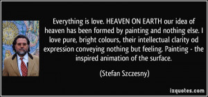 love. HEAVEN ON EARTH our idea of heaven has been formed by painting ...