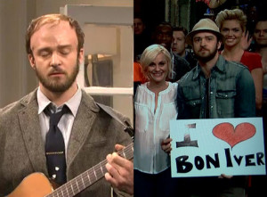 Bon Iver's Justin Vernon reacts to Justin Timberlake's 'SNL ...