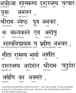 Sanskrit Lesson 4