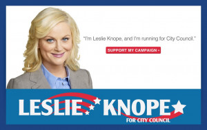 What can we as social media minds learn from the Parks and Rec leader?