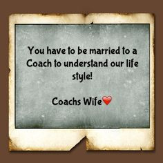 PROUD WIFE OF A WRESTLING & SWIMMING COACH #Coach 's Wife More ...