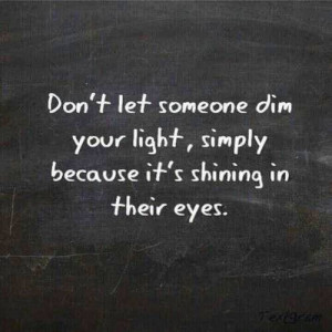 Keep shining