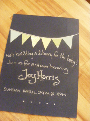 We greeted the guests with a portion of the Albert Einstein quote ...